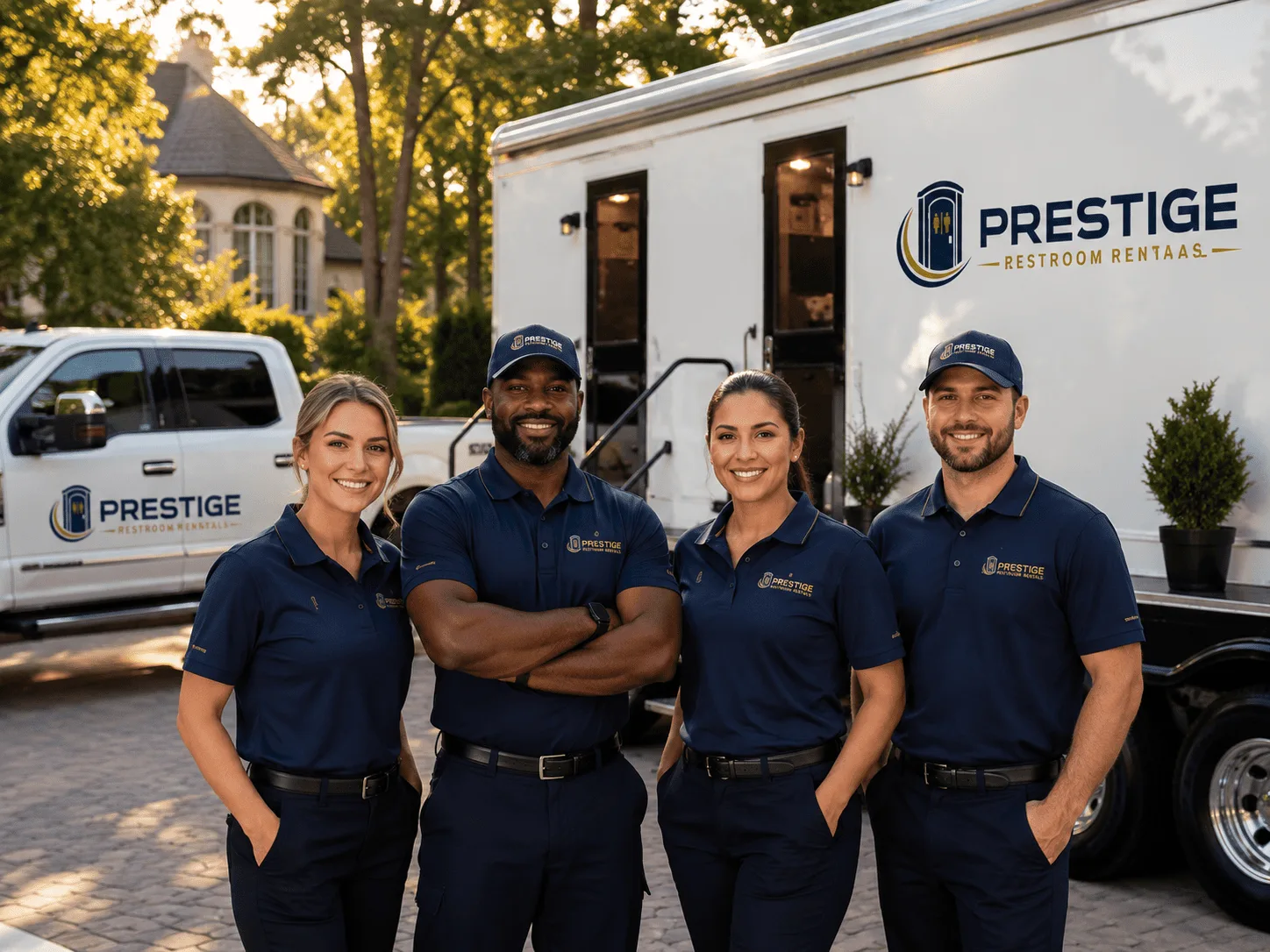 Trusted Luxury Portable Restrooms company in Deersville, OH